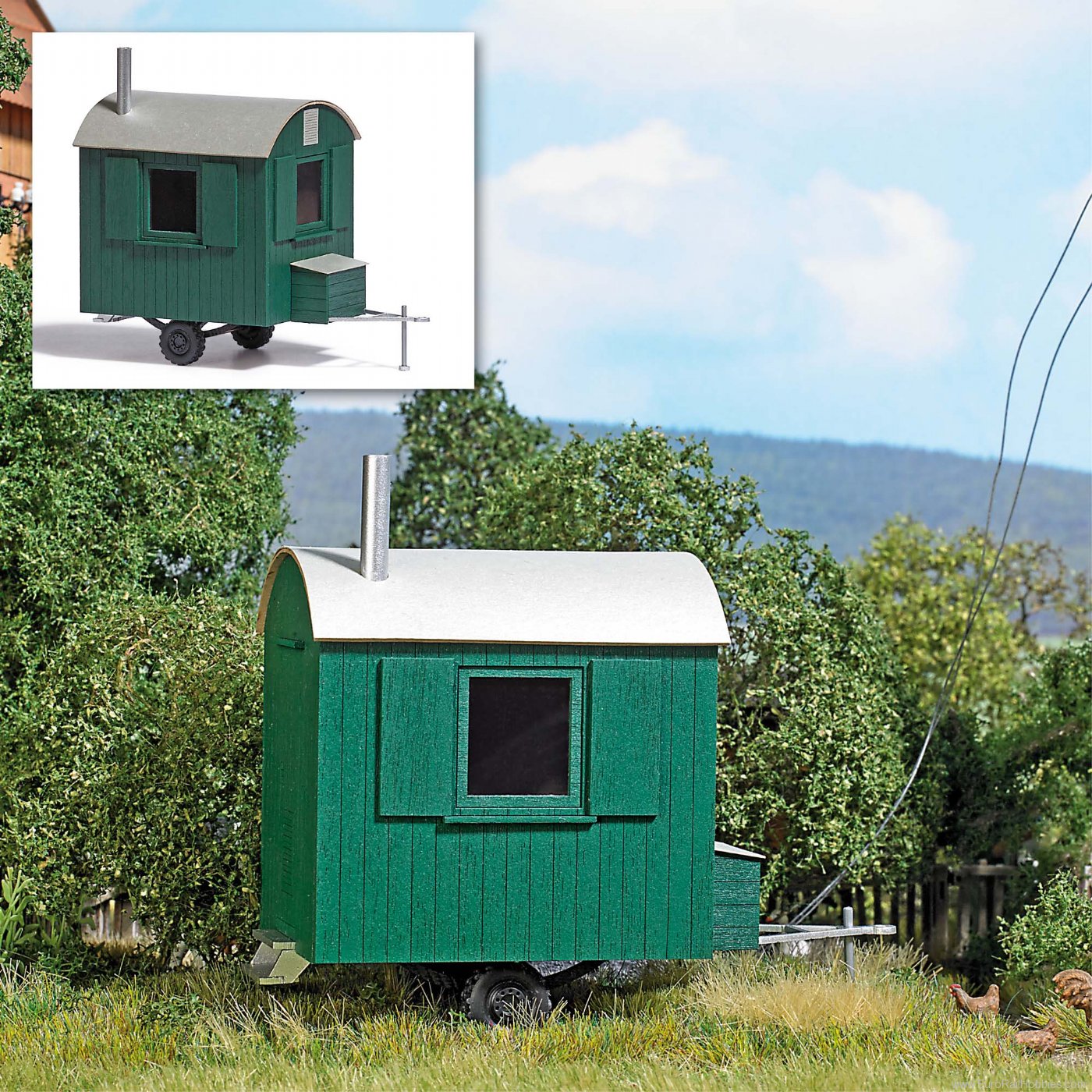 Busch 10206 Forest trailer