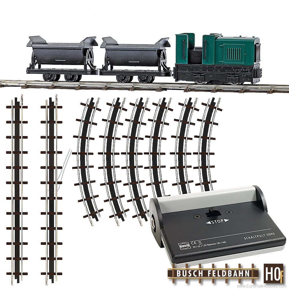 Busch 12000 Busch Feldbahn Narrow Gauge Railroad Starter 