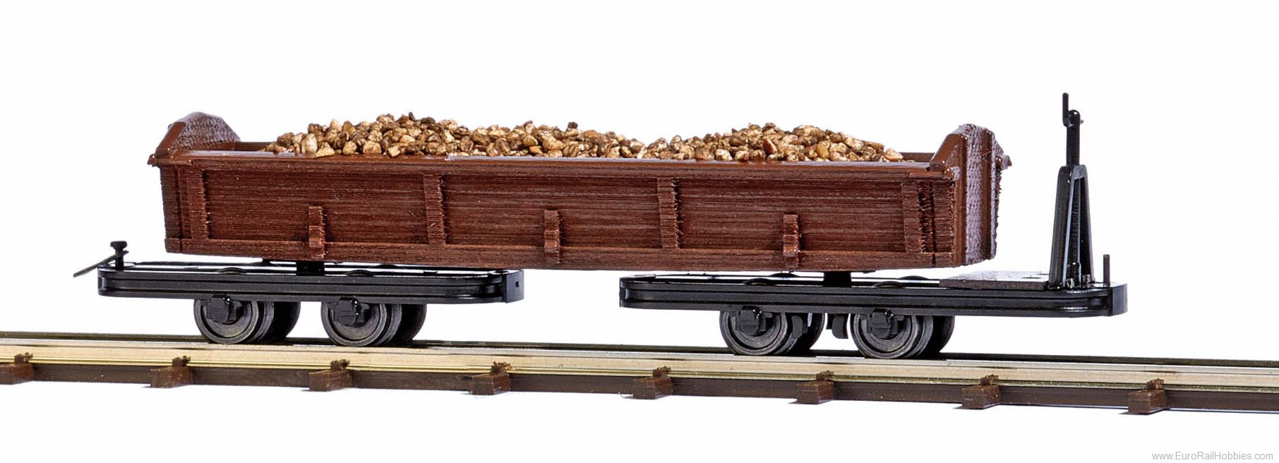 Busch 12248 Feldbahn wagon on bogies with potatoes/turnip