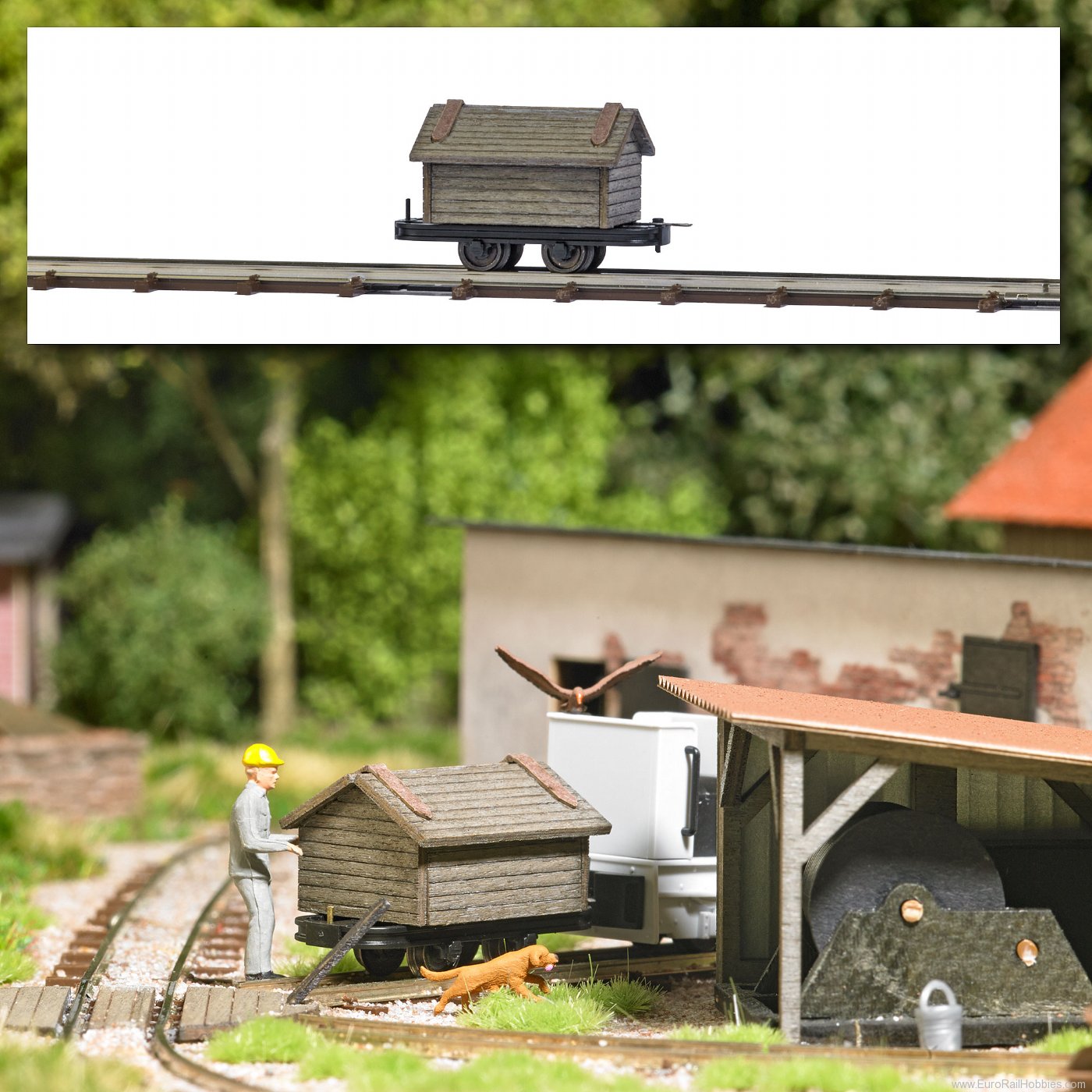 Busch 12290 Wagon for tools