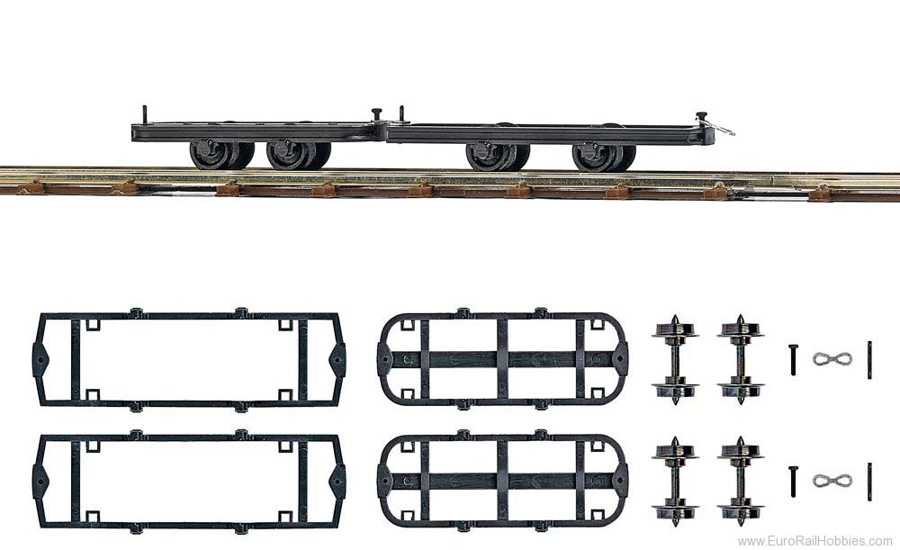 Busch 12295 Two Wagon Undercarriages