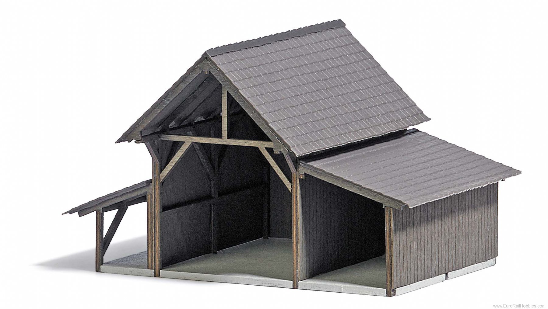 Busch 1382 Hay shed, 100x75x63 mm
