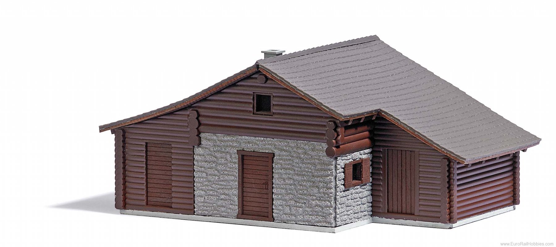 Busch 1444 Alpine hut, 135x86x59 mm