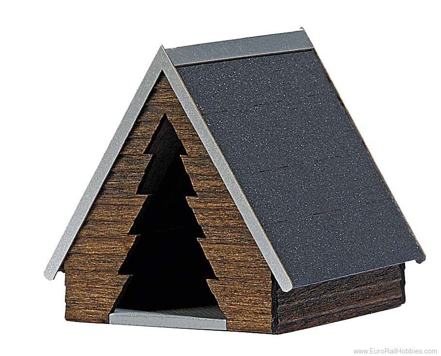 Busch 1561 Wooden Refuge Hut 
