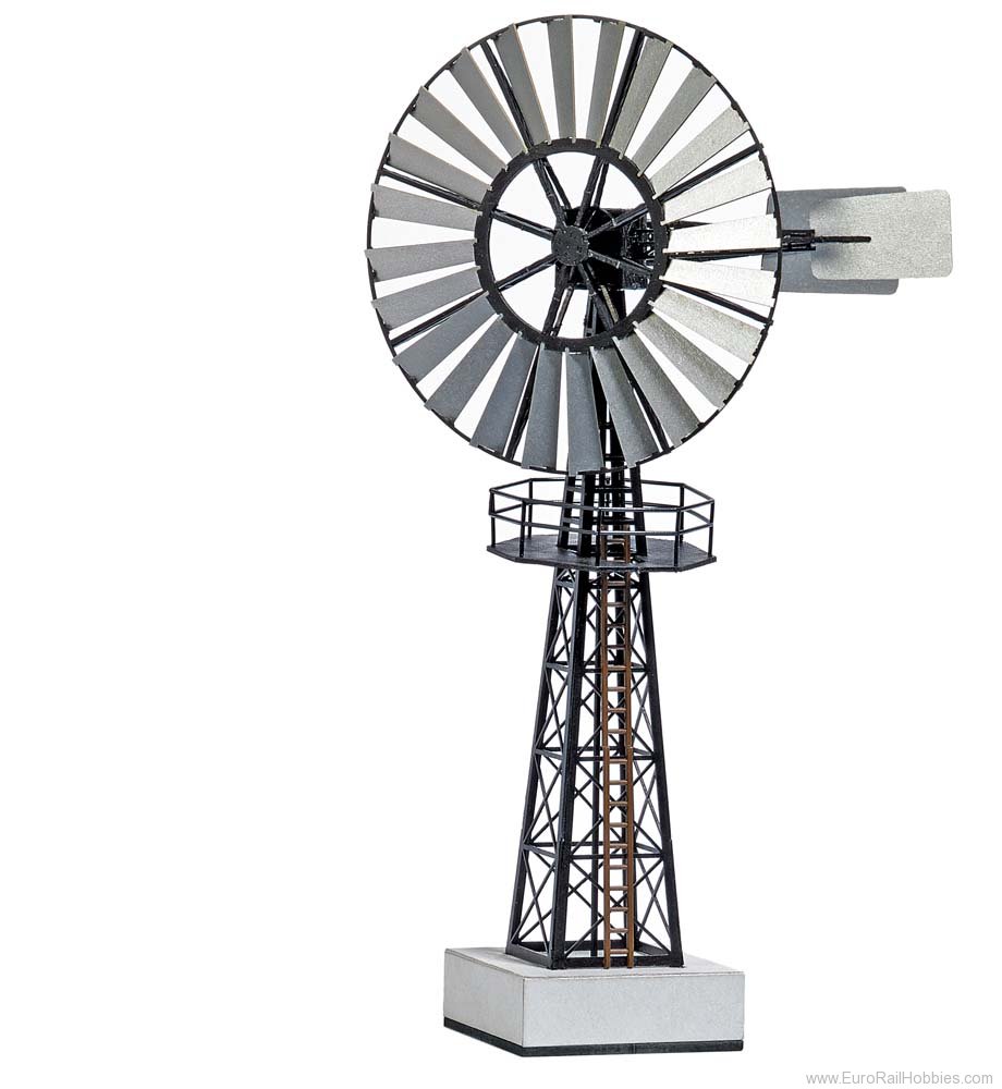 Busch 1574 Wind Pump Half-Timbered Water-Powered Mill 