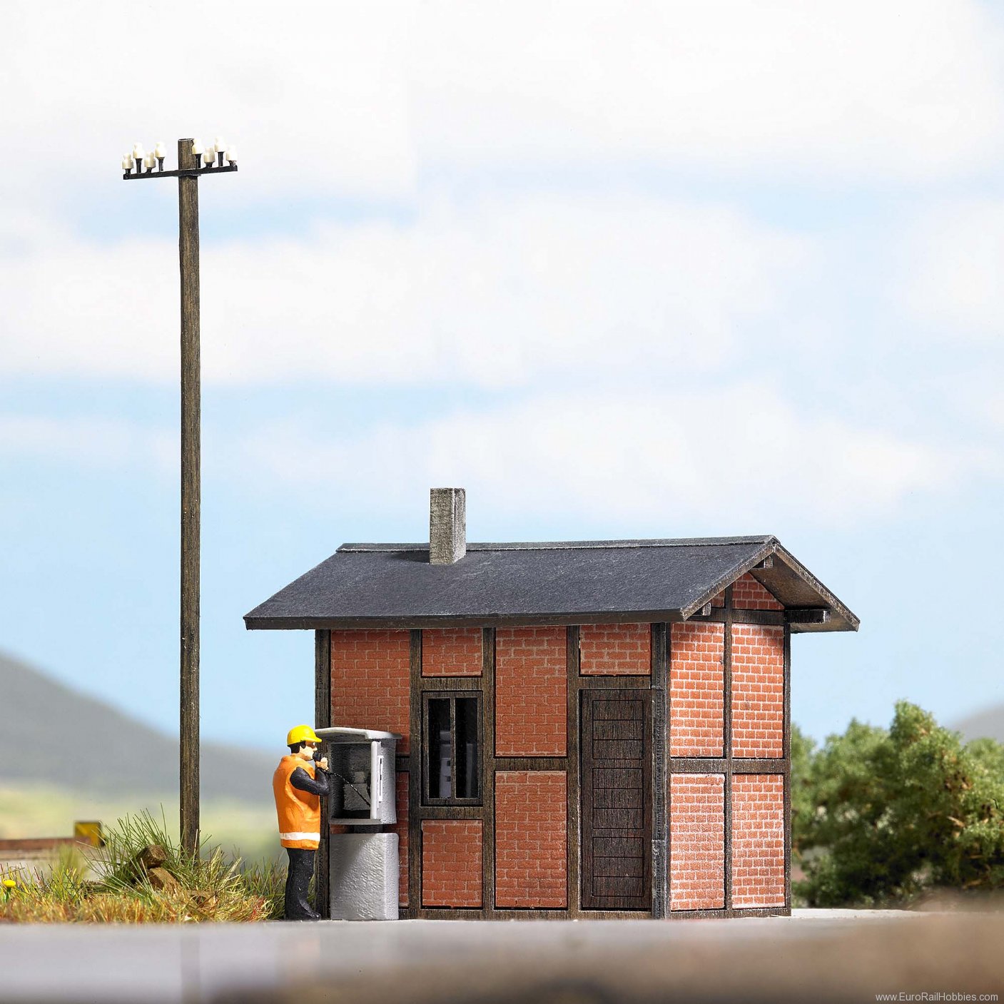 Busch 1621 Shunters hut (Kit)