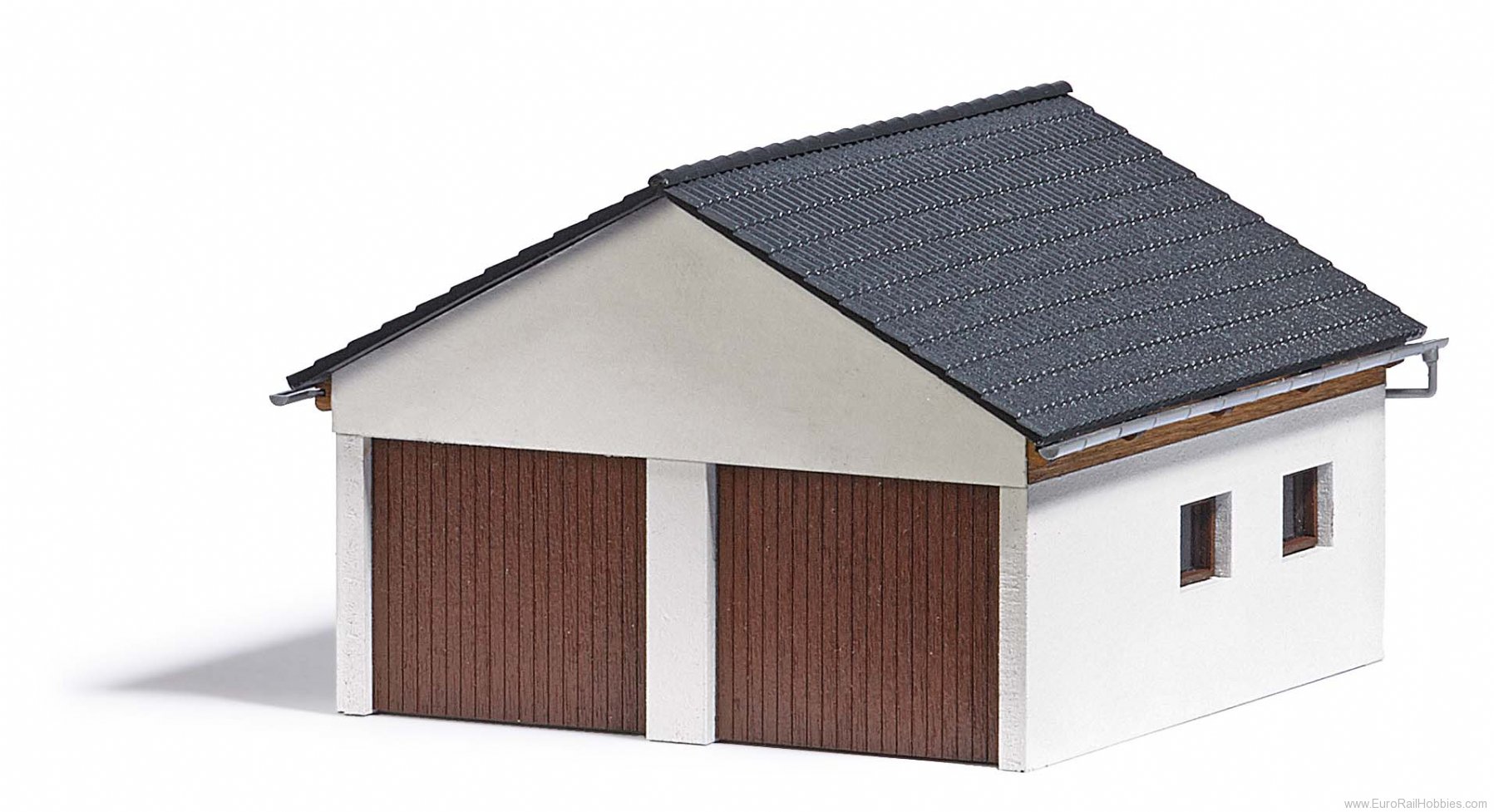 Busch 1647 Double garage, 85x85x55 mm