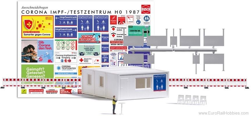 Busch 1987 Corona vaccination / test center