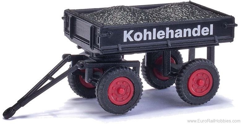 Busch 210009599 Trailer e-cart/multicar, coal trade with coal