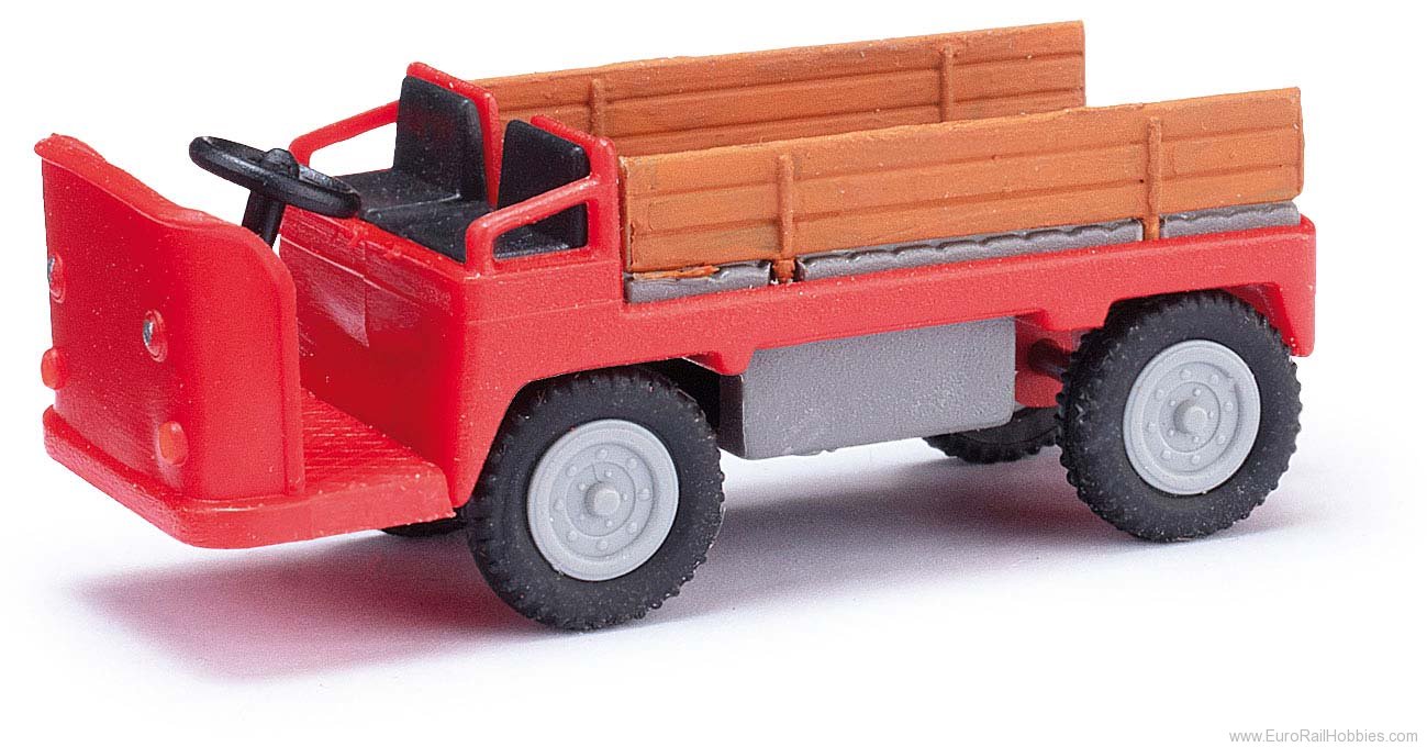 Busch 210010022 MH: E-Karre Balkancar/BordwÃ¤nde Rot