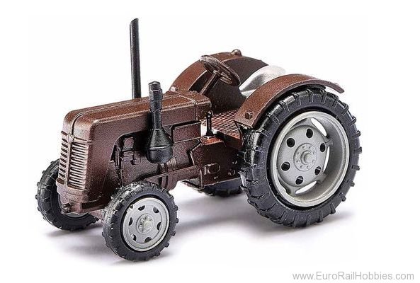 Busch 211006715 Famulus tractor, brown / gray, DDR (Mehlhose)