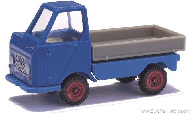 Busch 211014404 Multicar M22 with tipper flatbed, blue