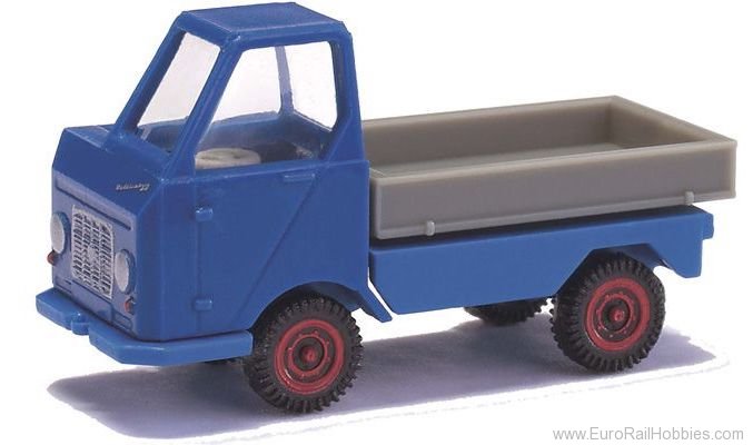 Busch 211015502 Multicar M22 with tipper flatbed, blue