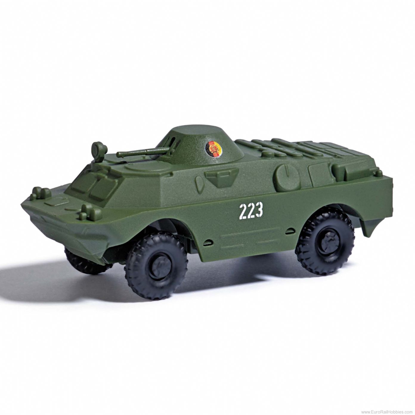 Busch 211104671 SpÃ¤hpanzerwagen SPW-40P2 Â»NVAÂ« mit G