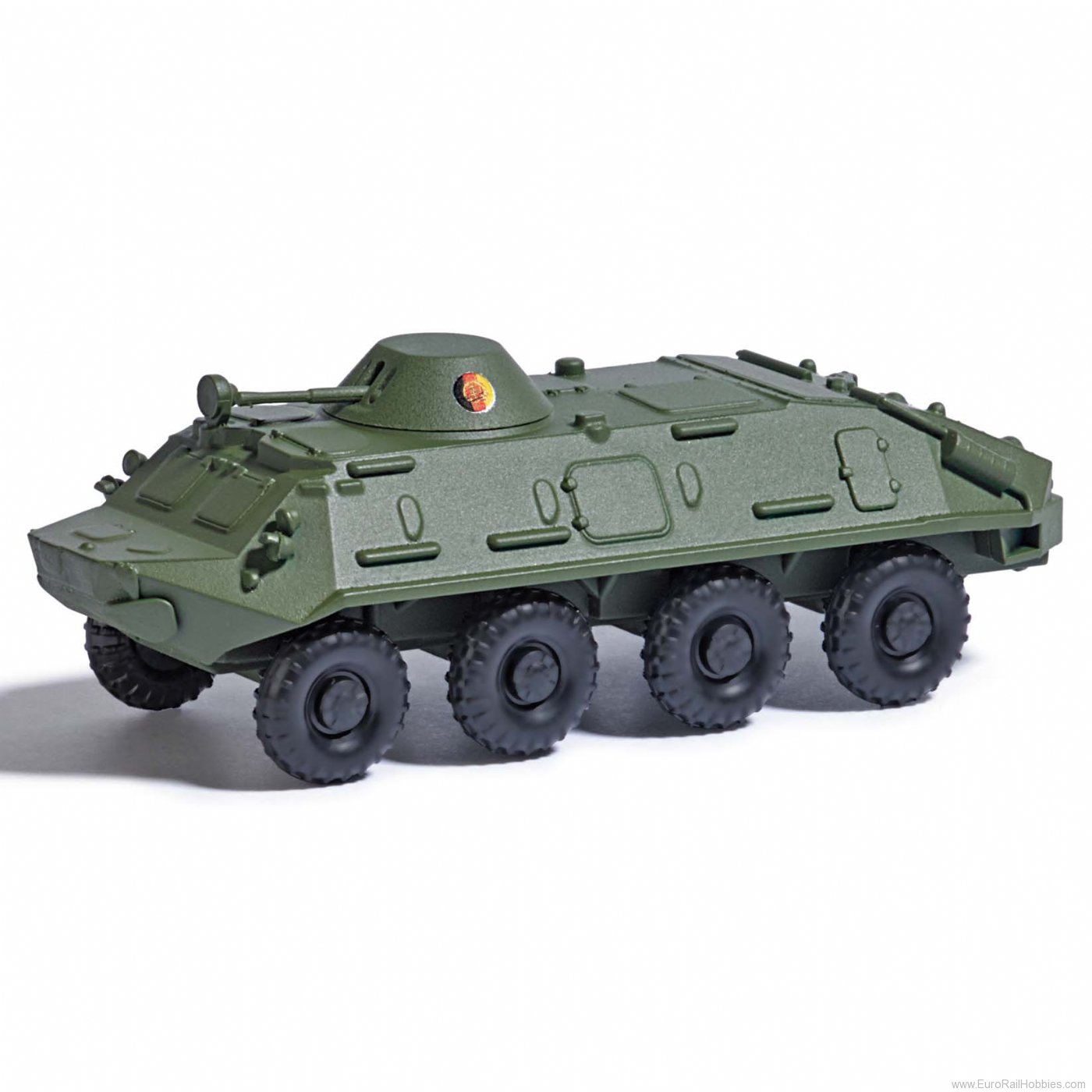 Busch 211106681 SpÃ¤hpanzerwagen SPW-60PB Â»NVAÂ« mit G