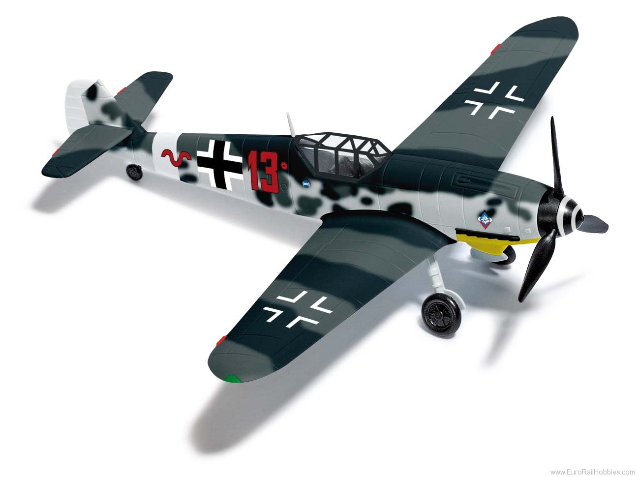 Busch 25061 MesserschmittBf 109 G6 'Heinz Bartels'       