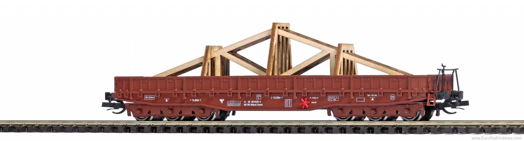 Busch 31175 Heavy goods vehicle Samm 4818 w. roof trusses