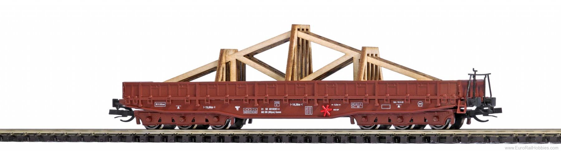 Busch 31175 Heavy goods vehicle Samm 4818 w. roof trusses