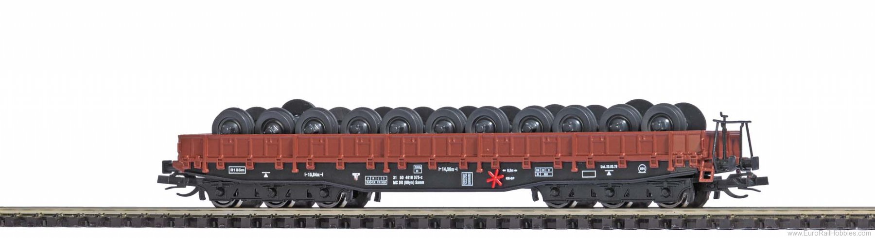 Busch 31176 Heavy goods vehicle Samm 4818 wheel set trans