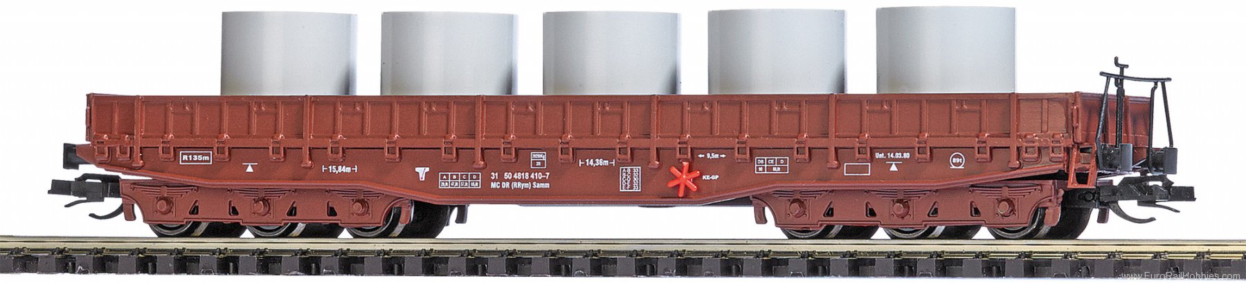 Busch 31179 Flachwagen Samm 4818