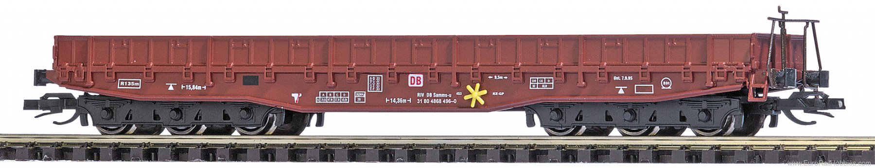 Busch 31180 Flachwagen Samm 4818