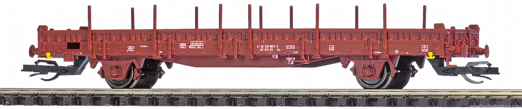 Busch 31501 Flachwagen mit Rungen Ks [3300]