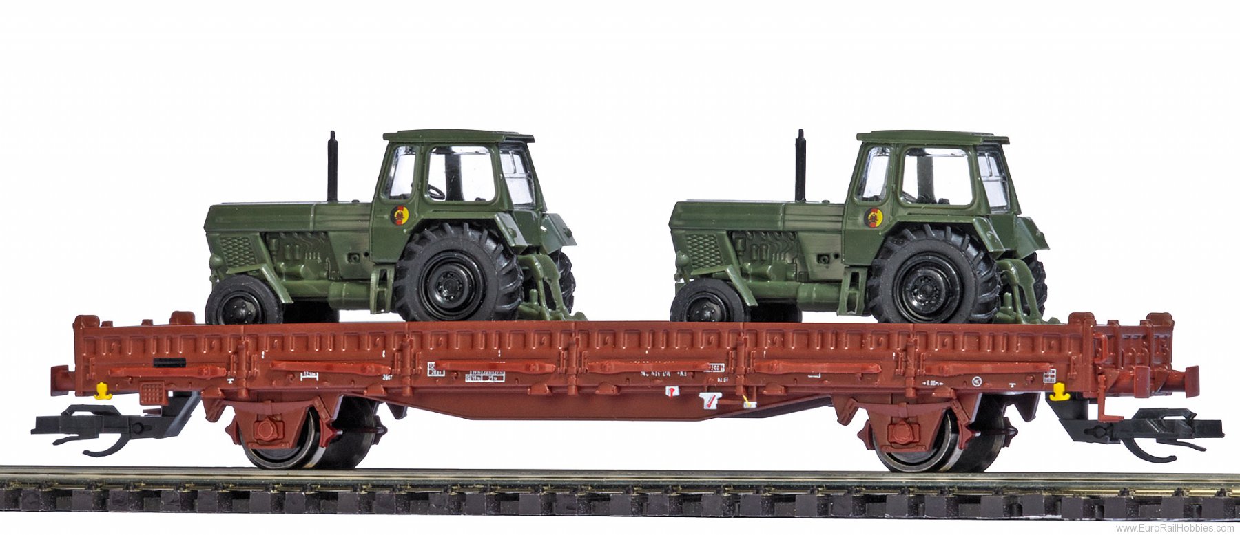 Busch 31510 Flachwagen mit Rungen Ks [3300]