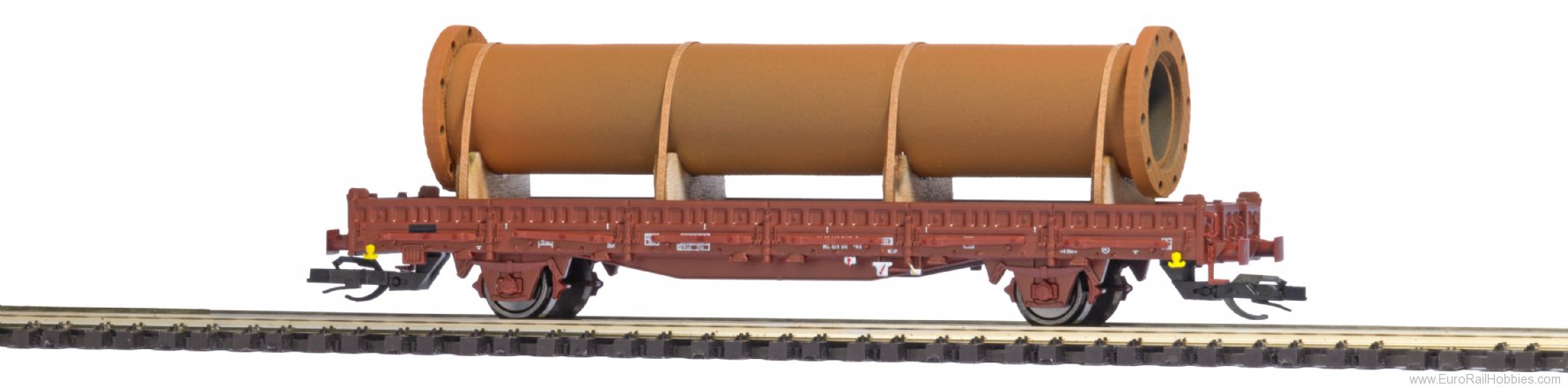 Busch 31512 Flachwagen mit Rungen Ks [3300]