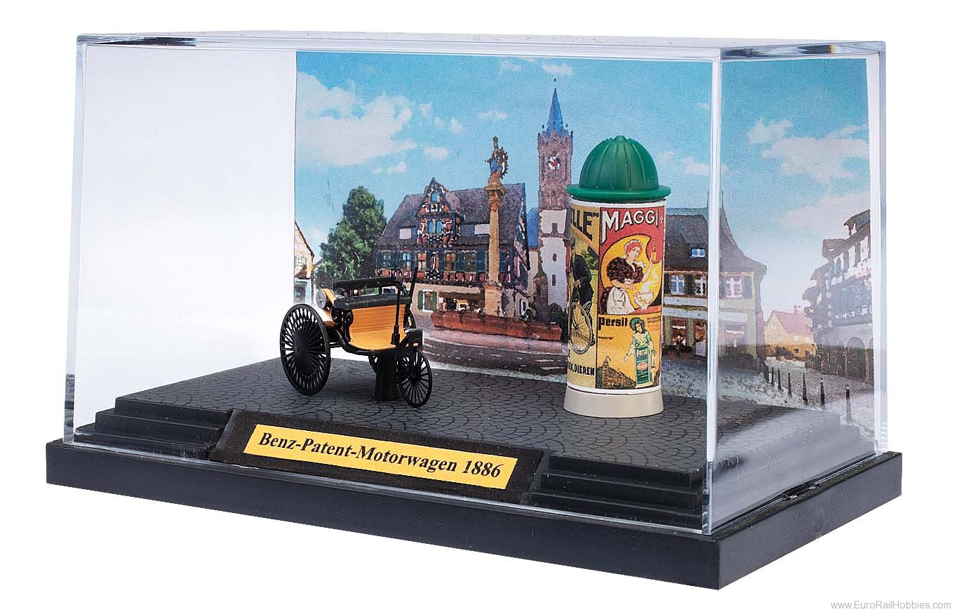 Busch 40006 Lifelike scene: 'Benz-Patent-Motorwagen 1886'