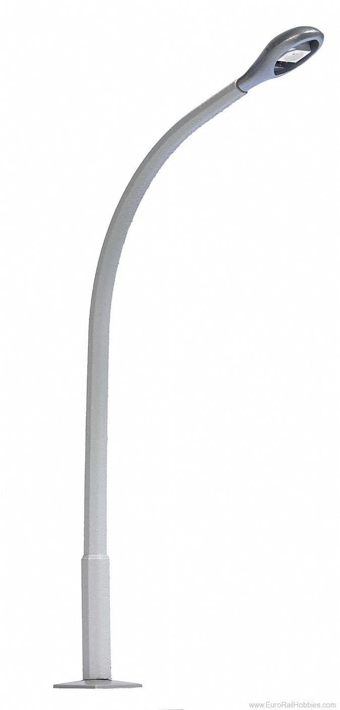 Busch 4116 Street lamp with bent concrete mast - Yellow 