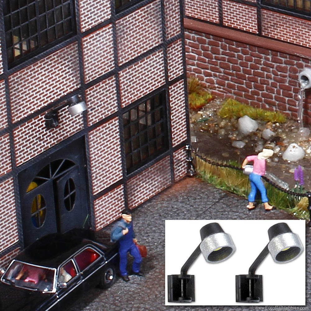 Busch 4129 2 Wall Lamps