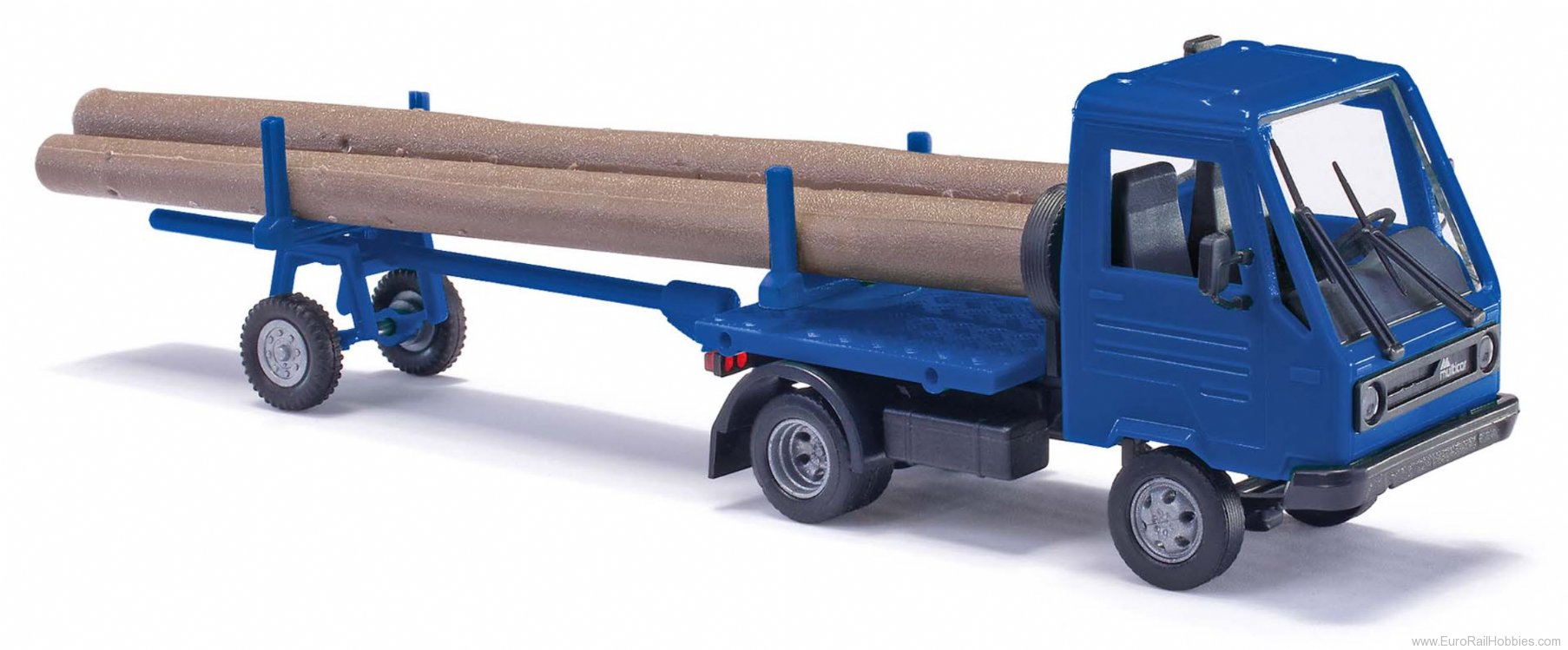 Busch 42233 Multicar M26 with Trailer & Tree Trunk Load