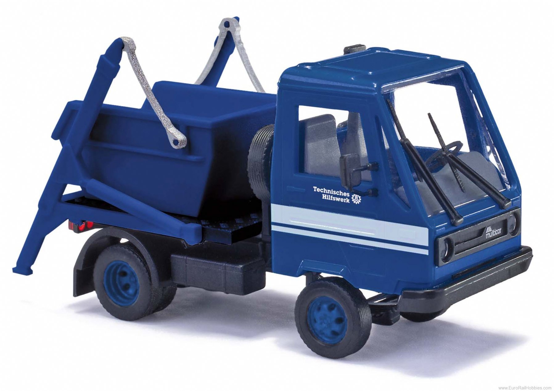 Busch 42235 Multicar M26 skip loader THW 1991