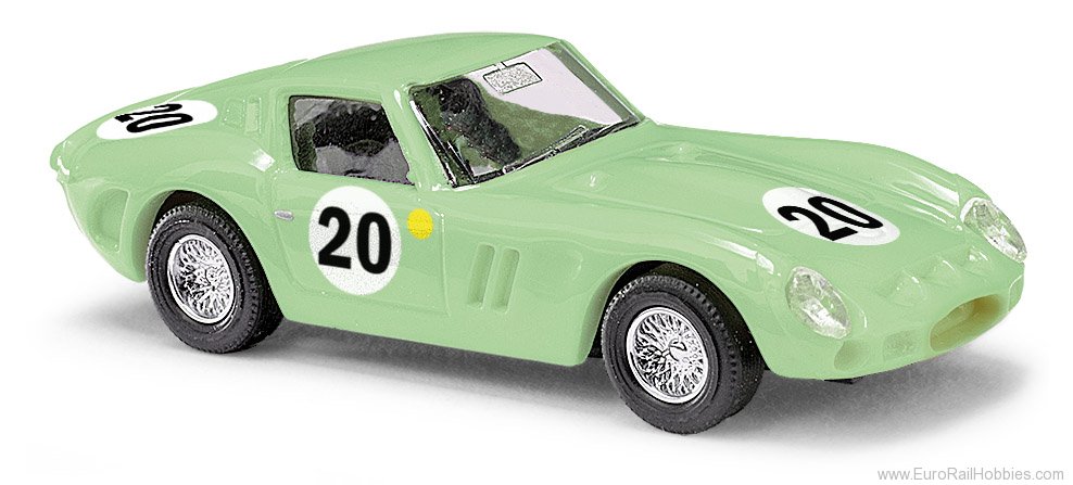 Busch 42615 Ferrari 250 GTO, Start-Nr. 20, Hellgrun