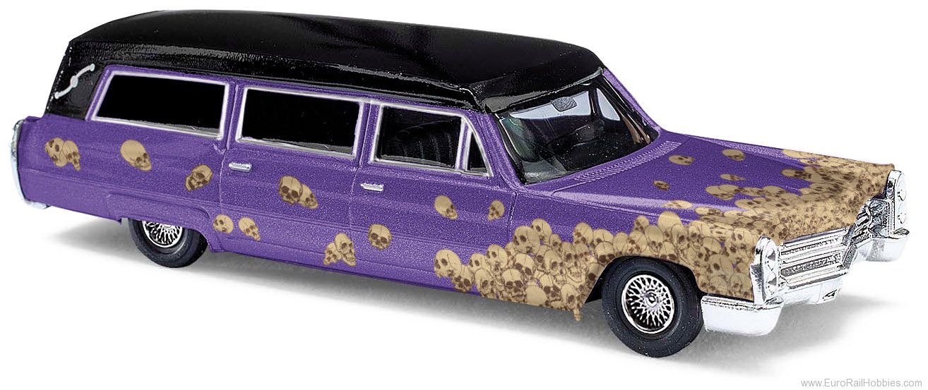 Busch 42923 Cadillac'66 Station Wagon, Skull