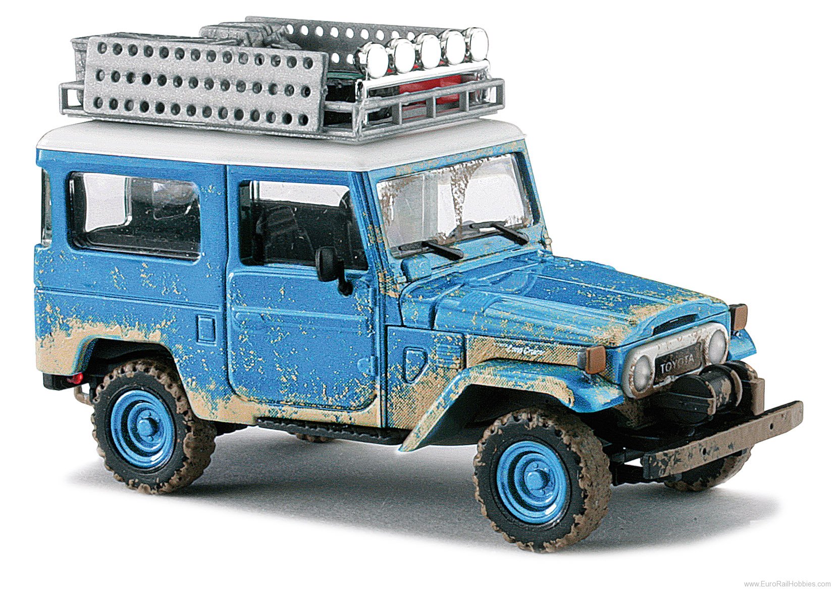 Busch 43023 Toyota Land Cruiser 'Offroad', Blau