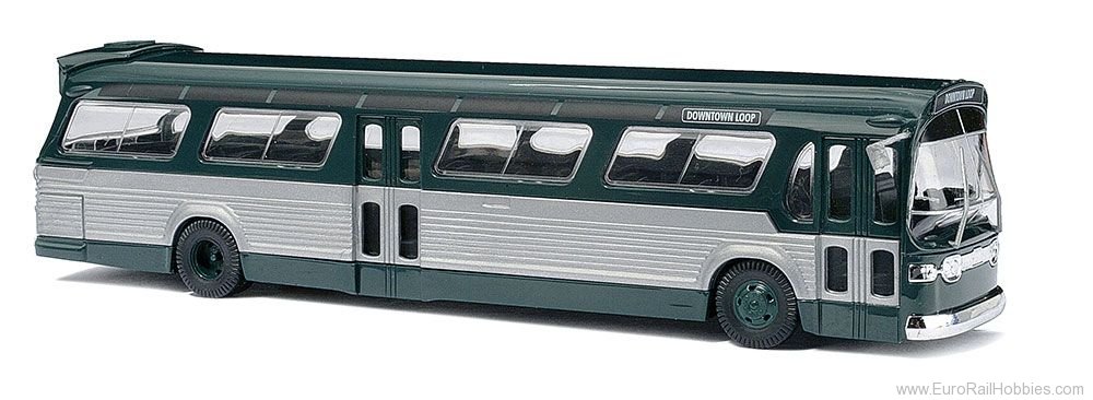 Busch 44500 Amerikanischer Bus 'Fishbowl', grun