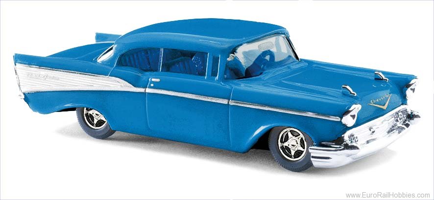 Busch 45025 Chevrolet Bel Air '57, Blue