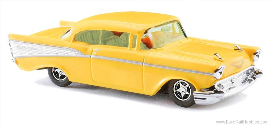 Busch 45026 Chevrolet Bel Air '57, Yellow