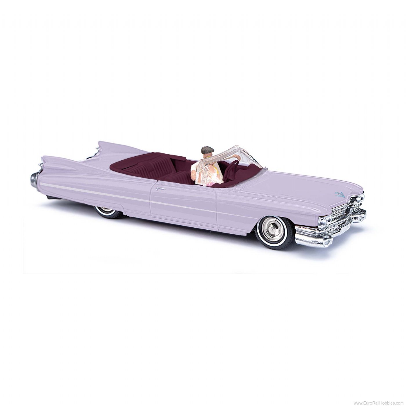 Busch 45135 Cadillac Eldorado, Cabrio offen mit Fahrer un