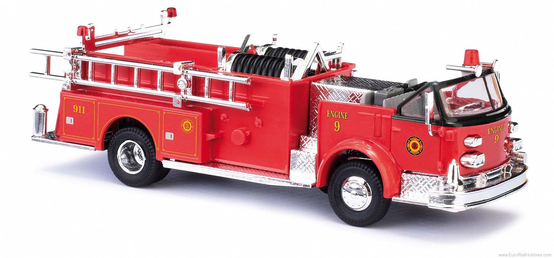 Busch 46030 LaFrance pump cart, open, Fire Department