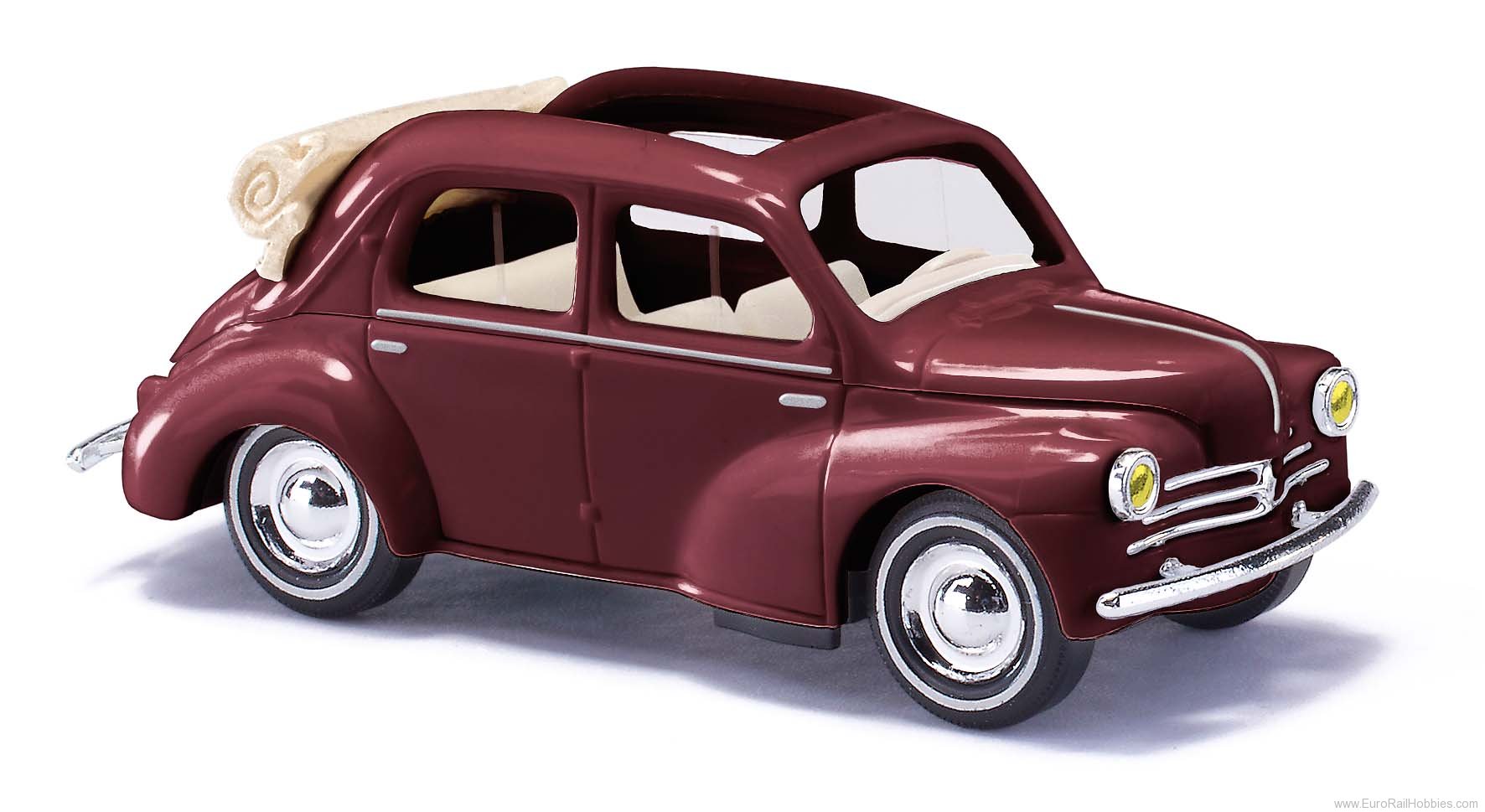 Busch 46573 Renault 4CV Convertible Red