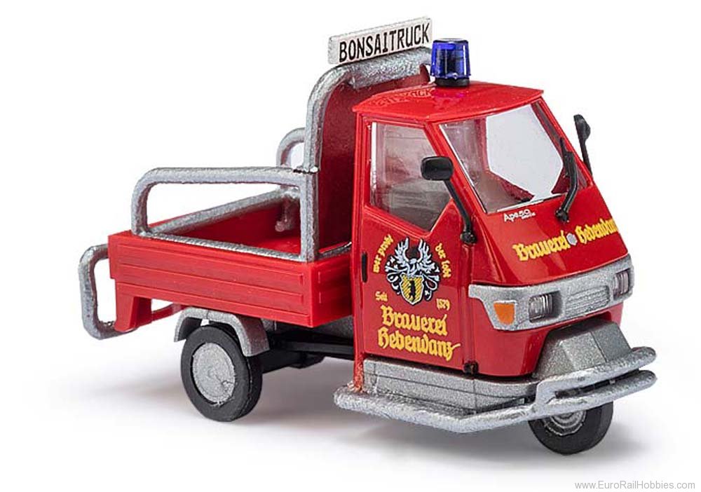 Busch 48484 Piaggio Ape 50 'Brauerei'