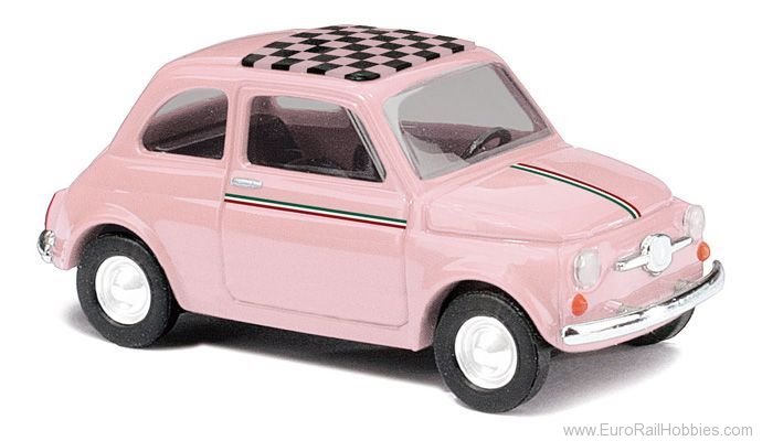 Busch 48733 Fiat 500, pink
