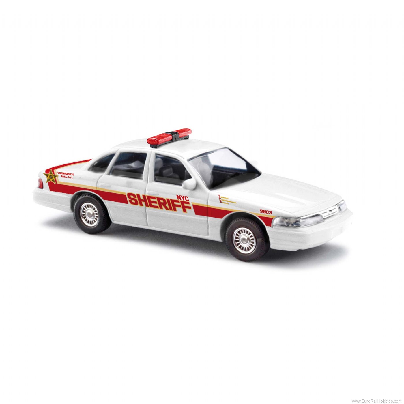 Busch 49033 Ford Crown Victoria, NYC Sheriff