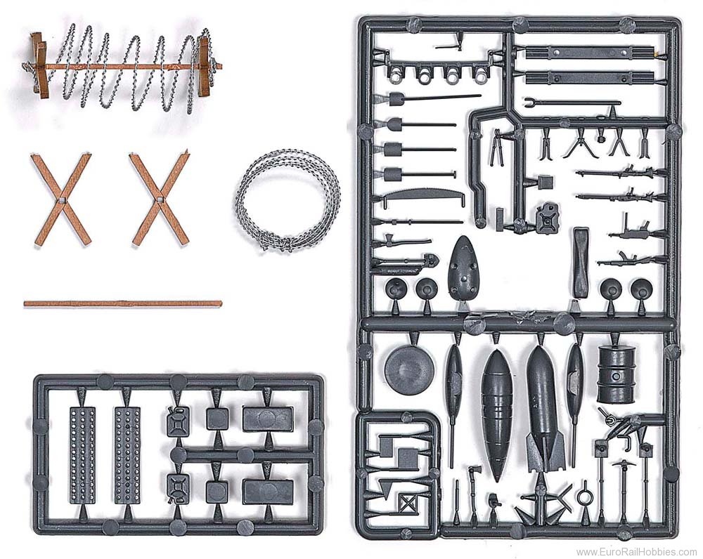 Busch 49957 Zubehor-Set 'Militar'