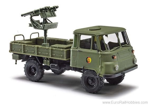 Busch 50246 Robur LO 2002 A with gun, NVA