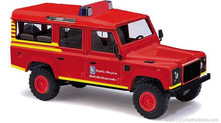 Busch 50327 Land Rover Defender, Rolls Royce company fire