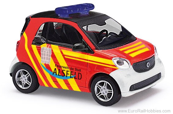 Busch 50719 Smart Fortwo 2014, Feuerwehr Alsfeld