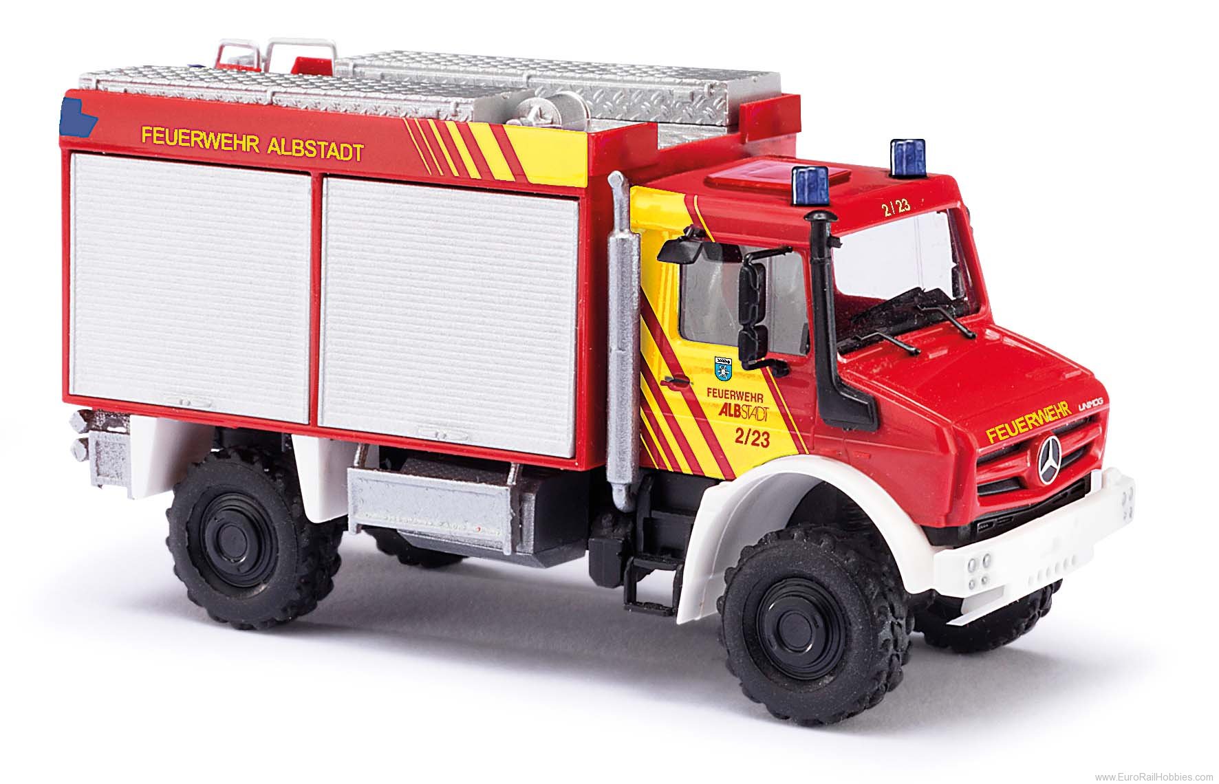 Busch 51056 Mercedes-Benz Unimog U5023,  FW Albstadt